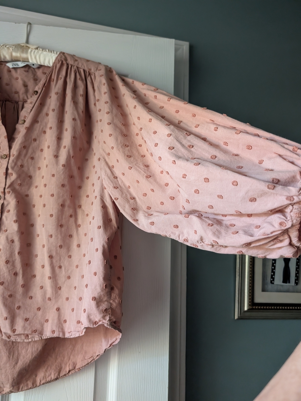 Zara Oversized Blouse - Picture 6 of 15